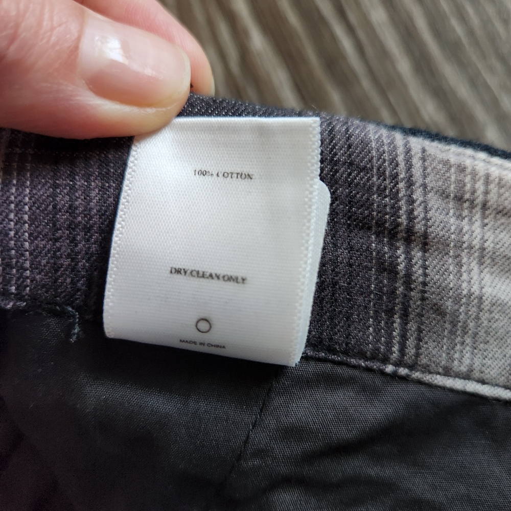 STAMPD Mens Black Cropped Ankle Pants With Waist Adjusters Size 32 NWT - Picture 11 of 16